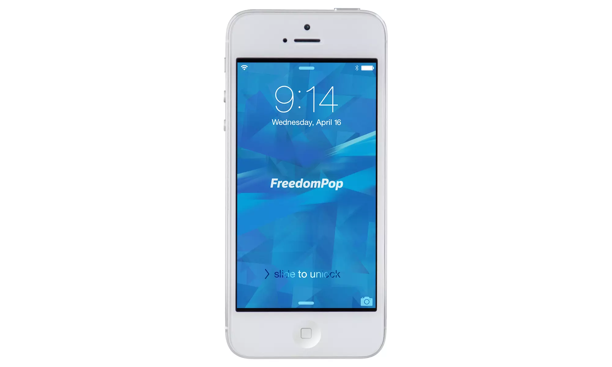 Free Talk, Text, and Data with Apple iPhone 5 16GB from FreedomPop (Certified Pre-Owned) - Second Medium
