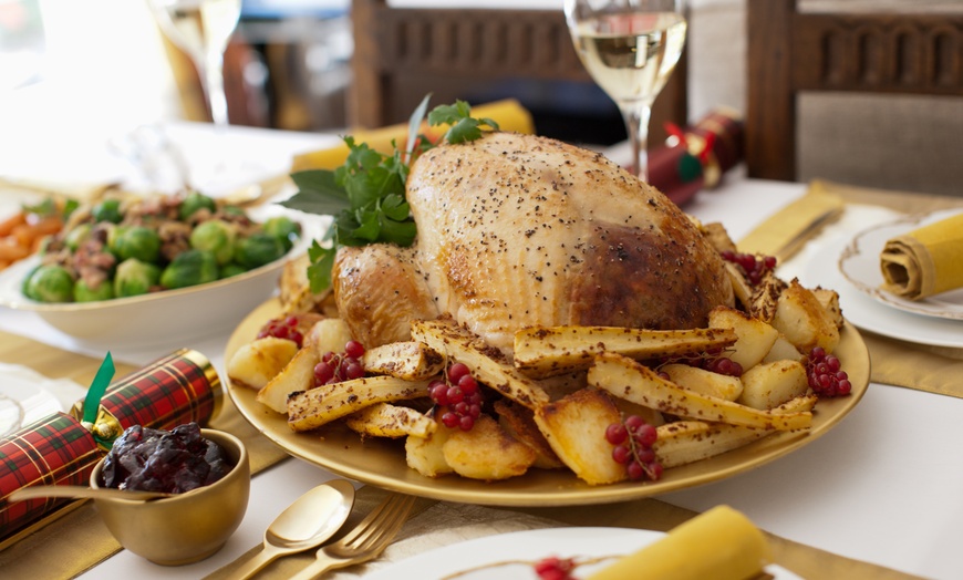 Image 1: Up to 47% Off on British Cuisine at The Horseshoe Inn