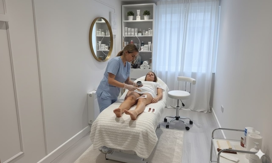 Image 1: Brazilian, Hollywood, Underarm, Full Leg, or Full Body Wax