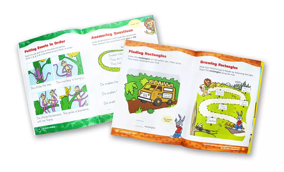 Reader Rabbit Workbooks 4-Pack - Second Medium