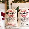 Image 10: Surprise loved ones with a festive, Personalized Santa Delivery Bag