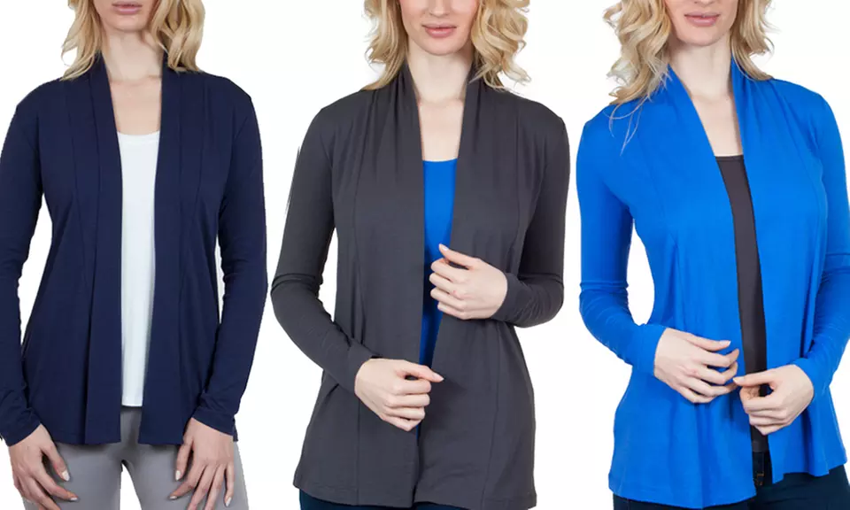 Steven Craig Women's Open-Front Cardigan - Primary Image