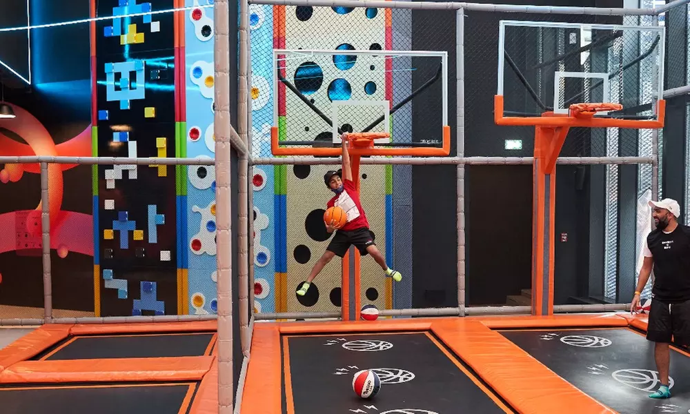 Trampoline Park Experience for 1,2 or 4 Juniors on Weekend or Weekdays