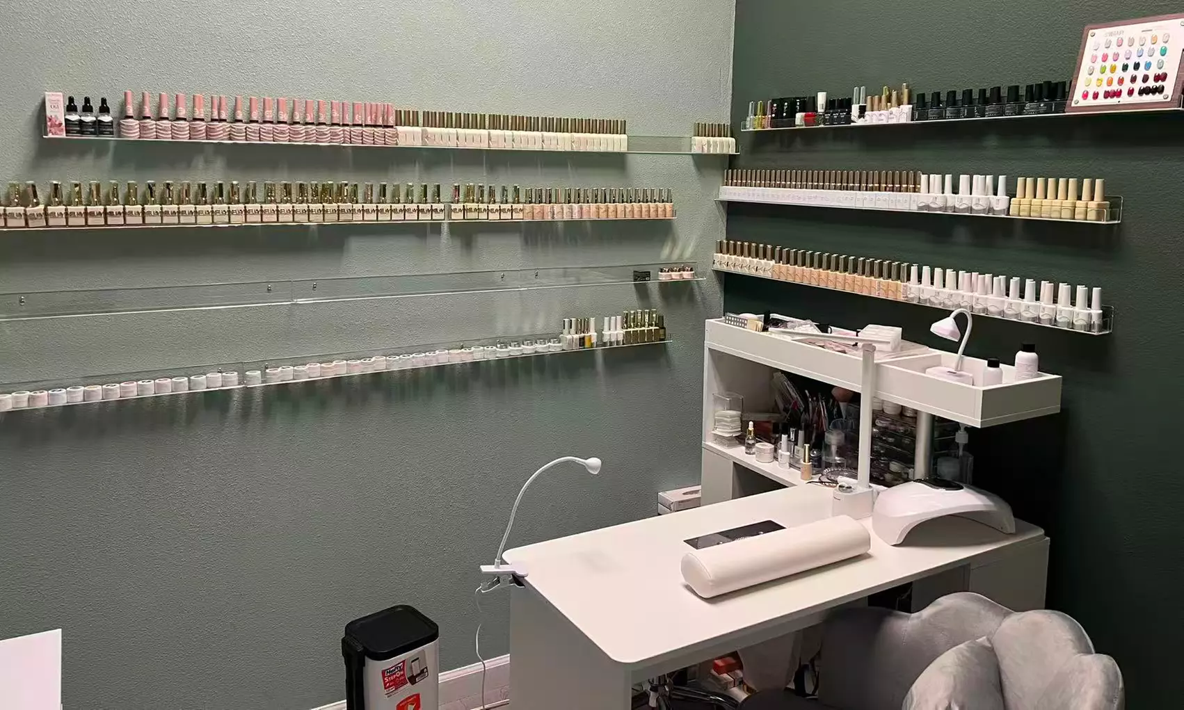 Luxury Signature Pedicure or Manicure, Manicure with Nail Builder Gel