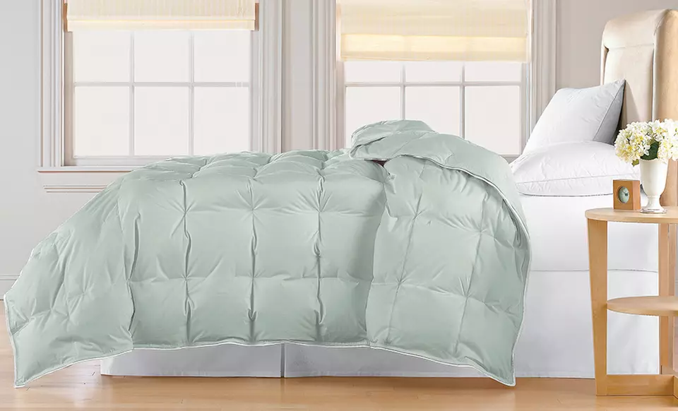 Royal Luxe Down-Blend Comforter. Multiple Colors and Sizes Available from $39.99–$59.99. Free Returns. - Second Medium