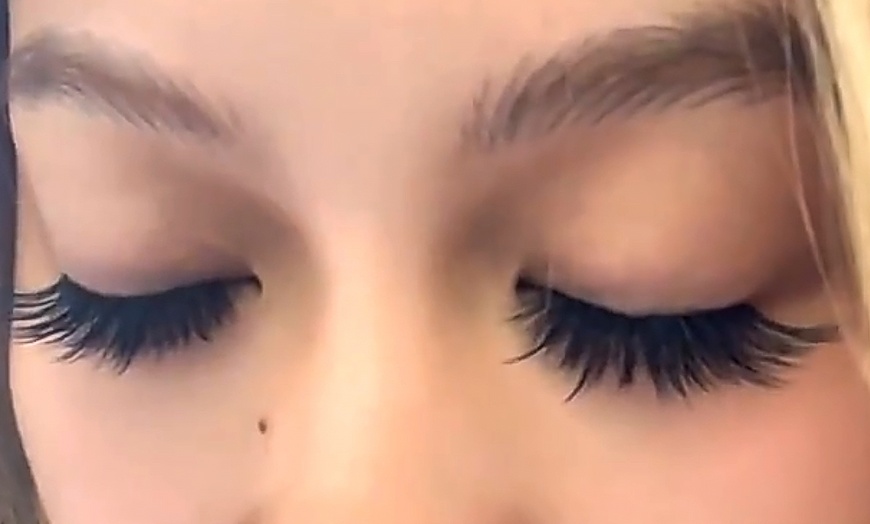 Image 3: Classic or Double Thick Eyelash Extensions 