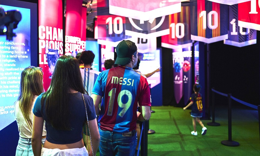 Image 3: Explore the Interactive Messi Experience: 9 Immersive Installations