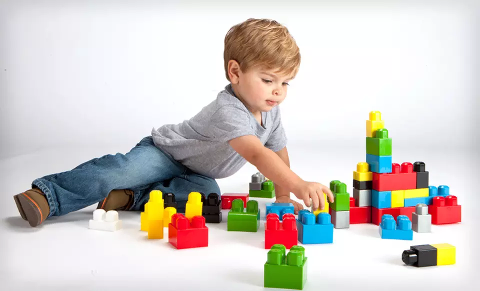 $20 for a 150-Piece Plastic-Block Set with Vinyl Tote Bag ($39.99 List Price). Free Shipping and Free Returns. - Second Medium