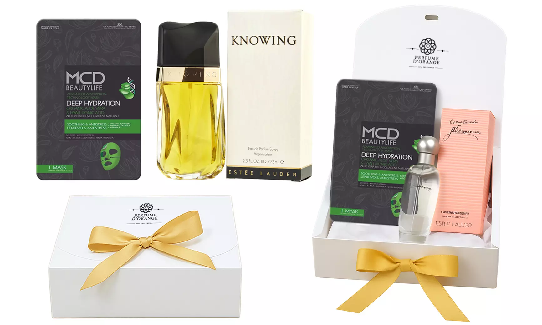 Parfum et masque visage Esthée Lauder