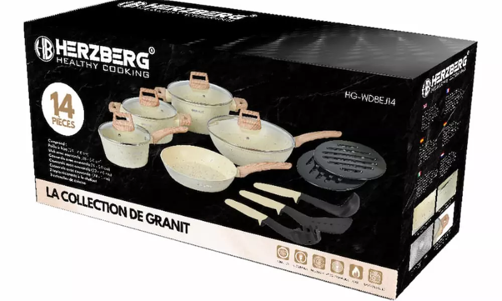 Juego de batería de cocina Herzberg