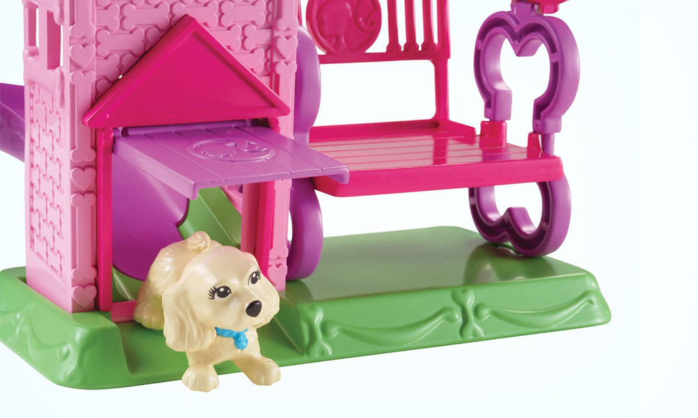 Barbie dog slide sale