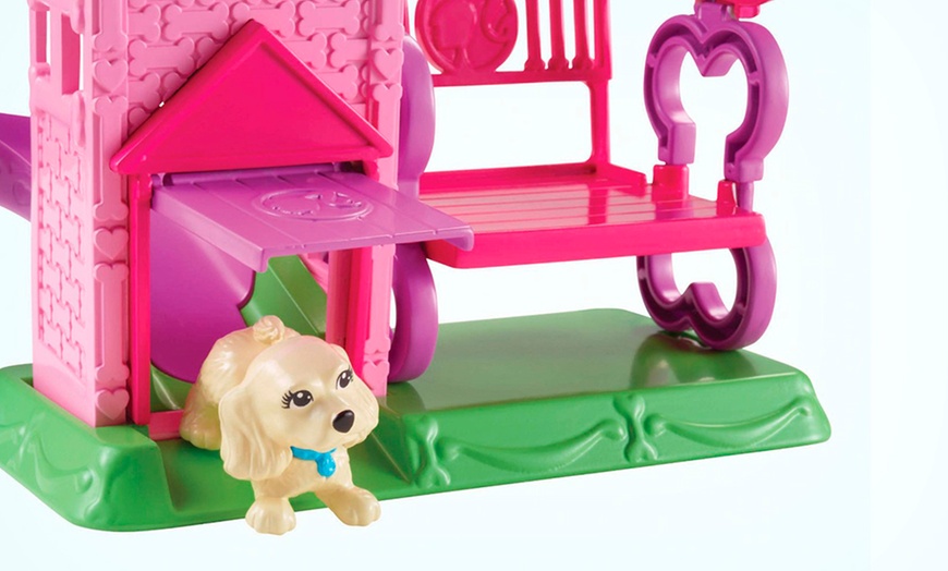 Image 4: Barbie Slide and Spin Pups Set