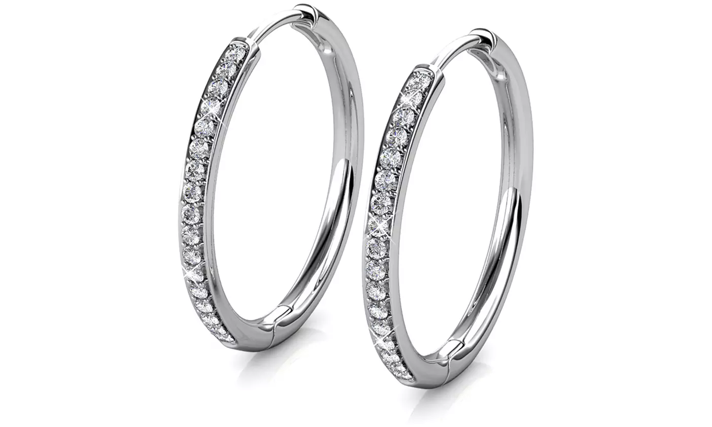 Boucles d’oreilles chic en cristal