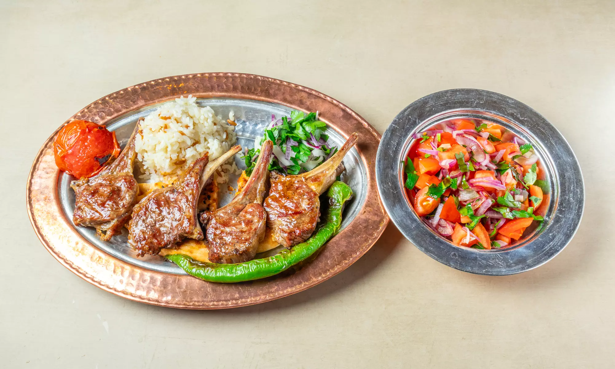 Authentisches türkisches 3-Gänge-Tagesmenü nach Wahl für 1-4 Personen