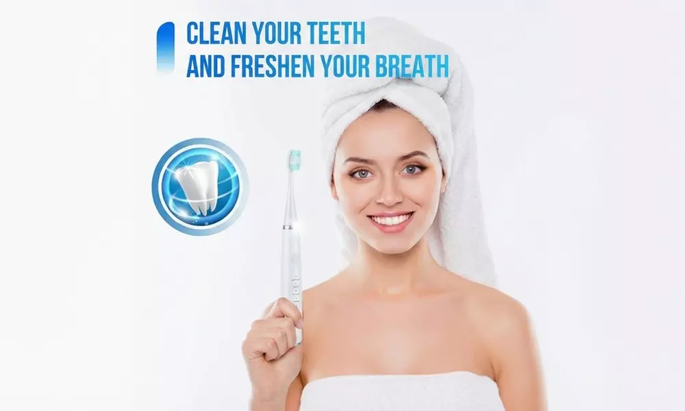 Dispositivo 2-in-1 per la pulizia dentale