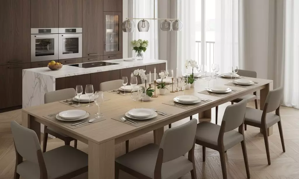 Tavolo console allungabile fino a 300 cm