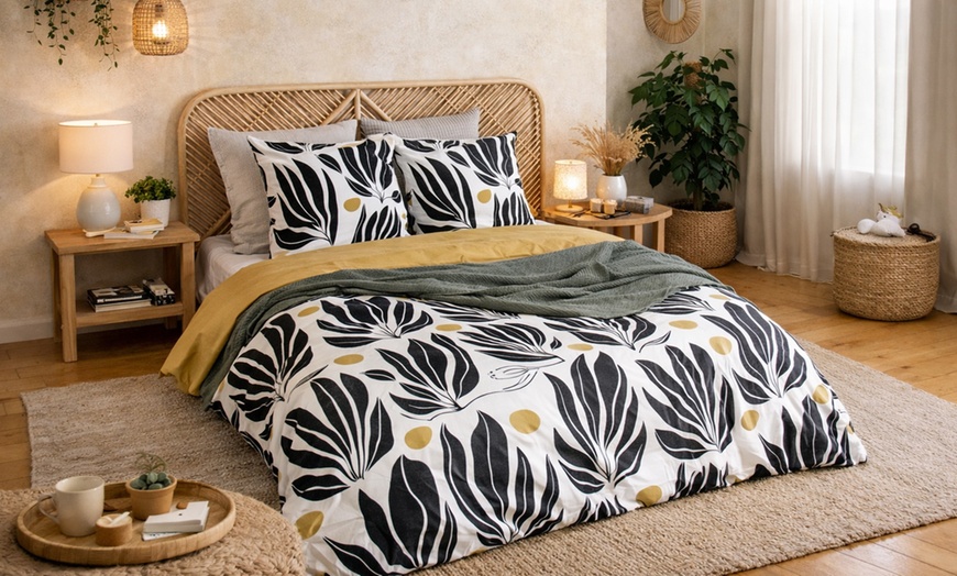 Image 9: Parure letto in 100% cotone naturale
