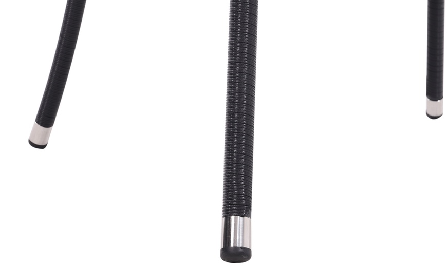 Image 12: Outdoor Garden Rattan Effect Tempered Glass Coffee Table with 6 Styles