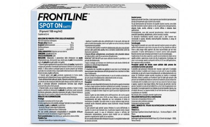 Image 5: Fino a 12 pipette insetticide e acaricide Frontline Spot On gatti