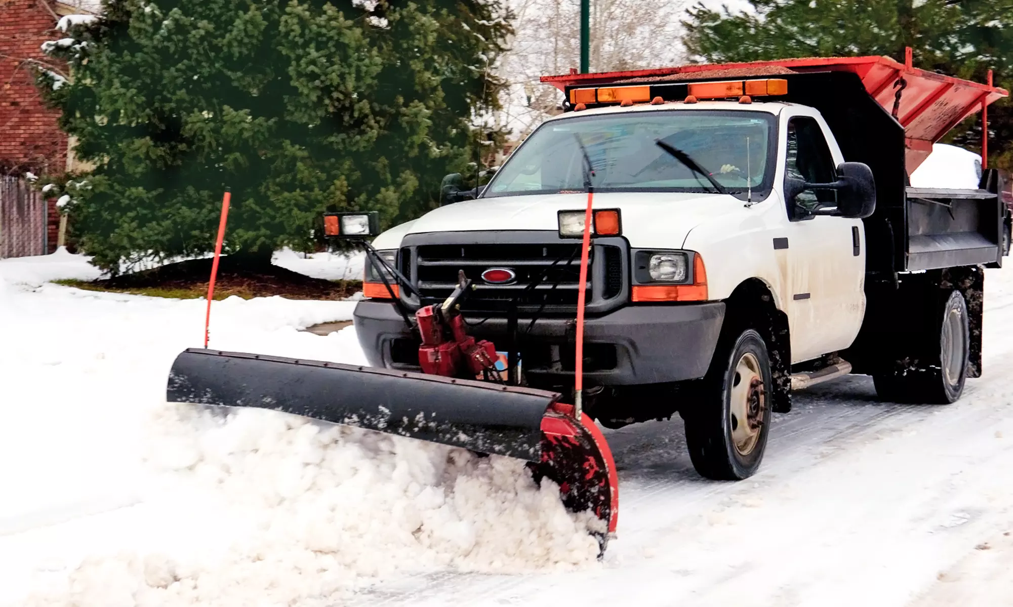 Snow Plow Removal for Residential or Commercial Areas w/ Multiple Visits from Expert Janitorial (Up to 55% Off) - Primary Image