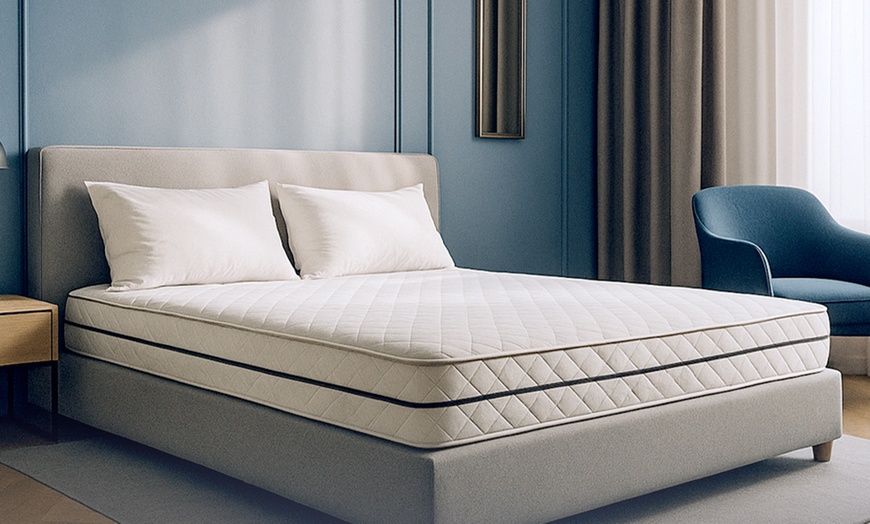 Image 1: Materasso in memory Waterfoam The White Stone