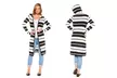Women's Long Hooded Cardigan - Second Medium