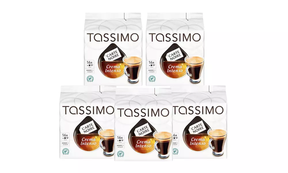 80 Tassimo Carte Noire Crema Intenso T-Discs for £19.99 - Primary Image
