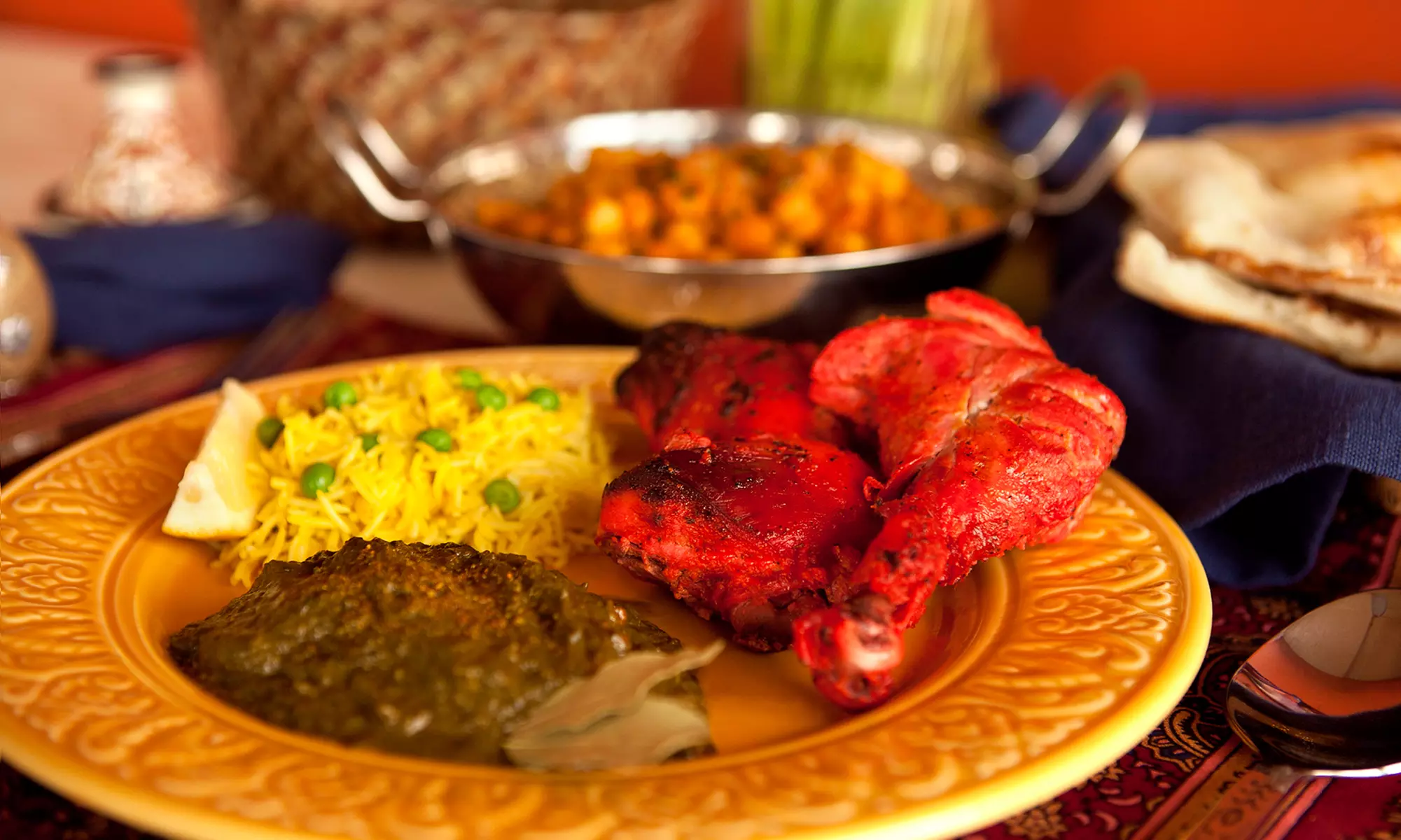 Indian Food for Two, Four, or Carryout at Southern Spice Indian Restaurant (Up to 50% Off) - Primary Image