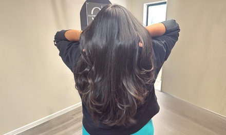 One Blowout with Deep Conditioning Treatment - Glowin Beautii Salon