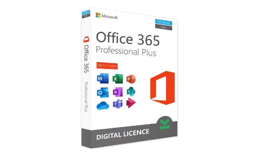 Image 1: Unlock Microsoft Office 365 Lifetime Access on PC, Mac, and Tablet