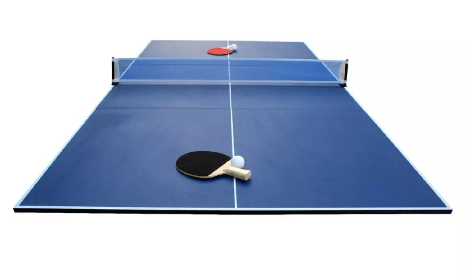 Tavolo da ping-pong pieghevole a 3 pannelli