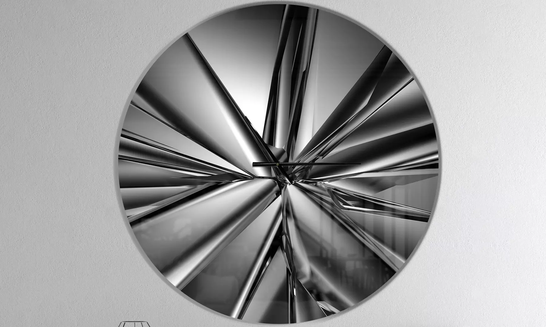 Oversized Metal Wall Clocks - Image 7