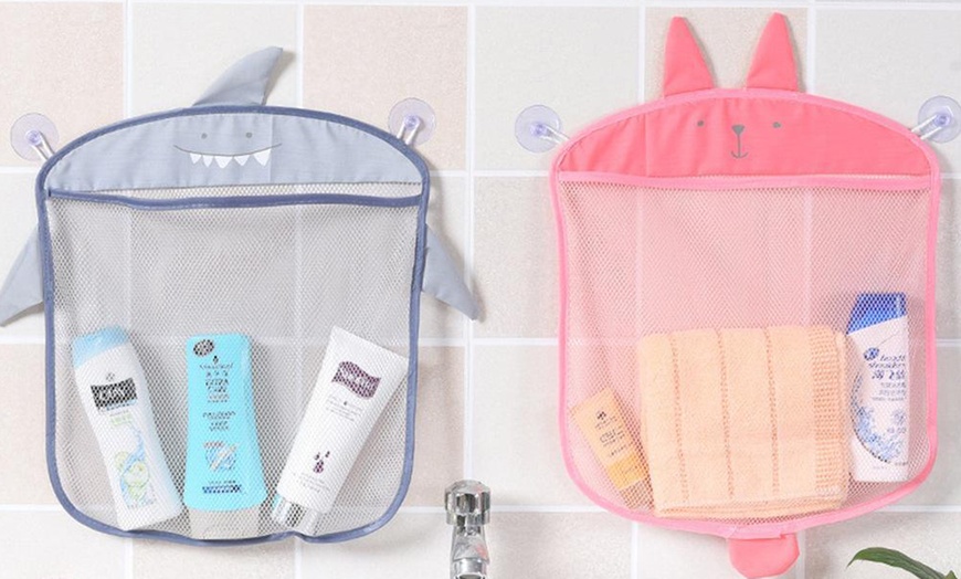 Image 6: Bathroom Toys Storage Bag