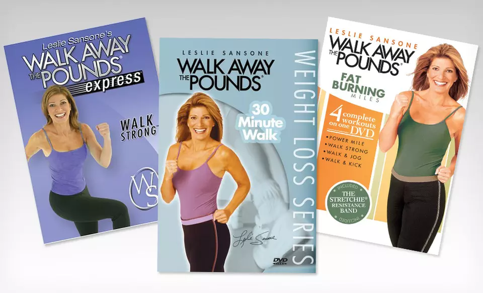 $11.99 for a Leslie Sansone Three-DVD Fitness Bundle ($44.94 List Price). Free Returns. - Primary Image
