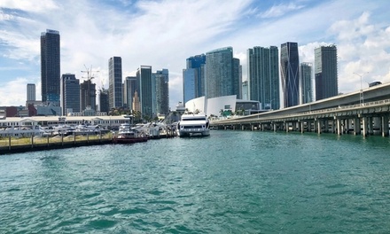 For One Person: 90 Minute Bay Cruise and Miami Open Top City Tour - Miami Sightseeing Tours in Miami, FL