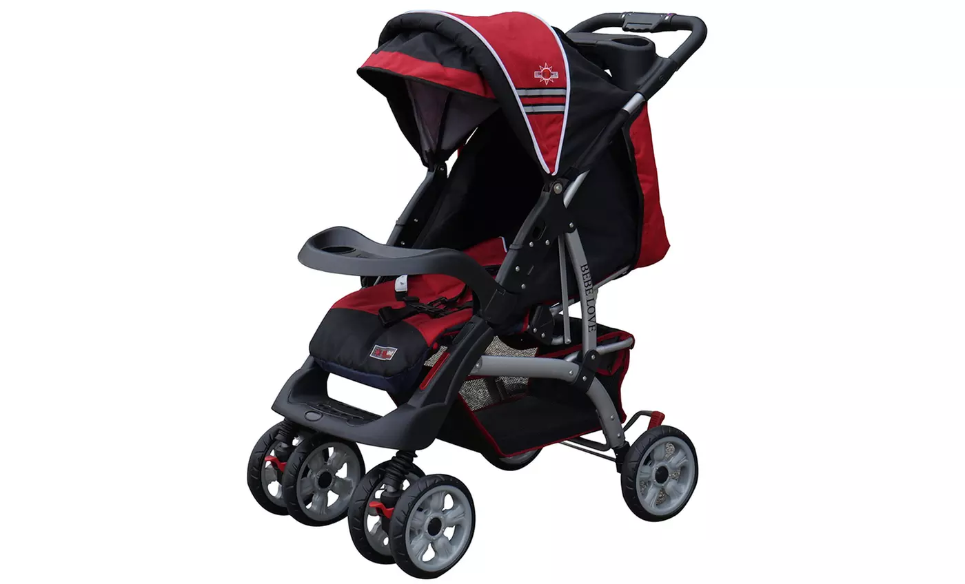 BebeLove Full-Sized Deluxe Stroller - Image 5