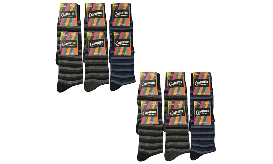 Image 7: Lot 6 ou 12 paires de chaussettes Carpenter