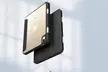 Clear Back Case for iPad mini 6 with Pencil Holder, Slim Stand Shockproof Cover - Second Medium