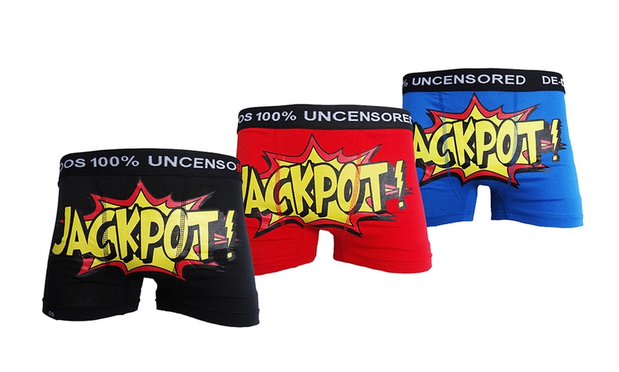 Image 4: 3-Pack of Novelty Boxer Shorts
