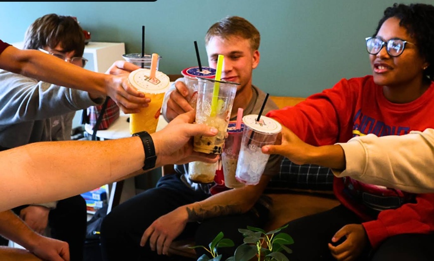Image 4: Sip, Snack, & Satisfy with Boba Tea, Mochi, & Ramen Combos