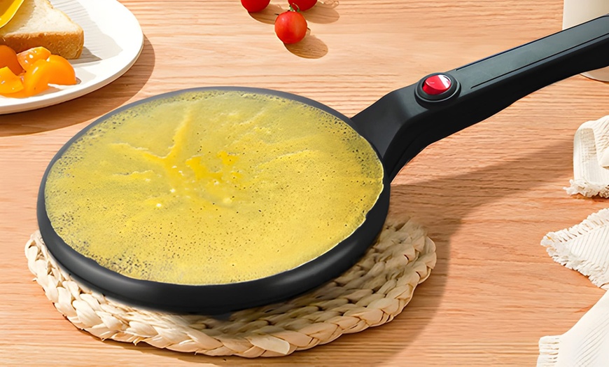 Image 6: Crêpière plongeante électrique antiadhésive 800 W
