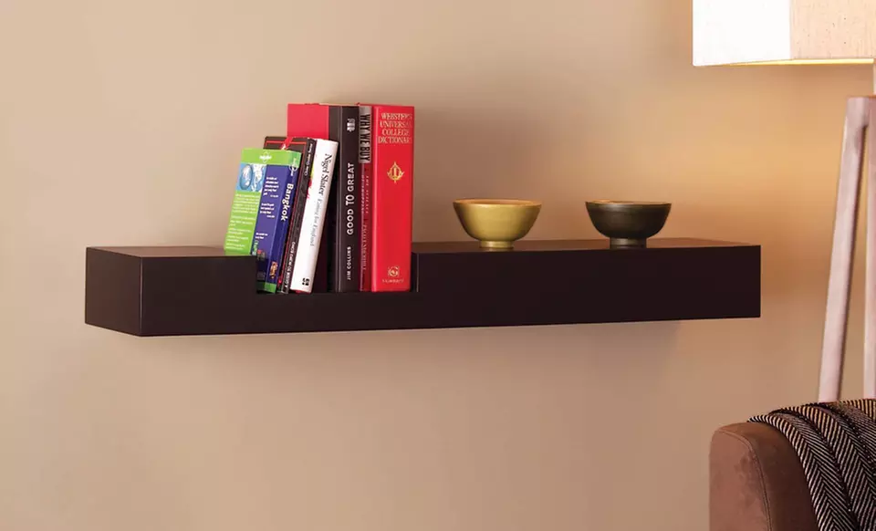 36" Floating Shelf. Multiple Options Available. - Primary Image