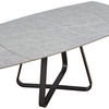Image 7: DS Living Arden Ceramic Expandable Dining Room Table 