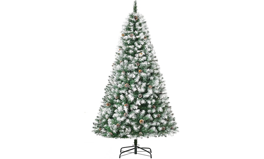 Image 10: HOMCOM Artificial Christmas Trees Collection