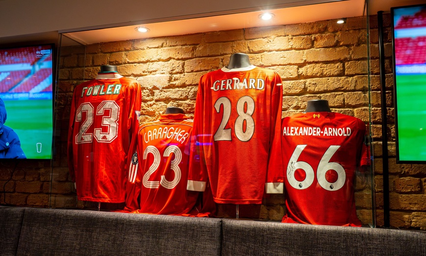 Image 6: Pizza or Burger at the Ultimate Liverpool Football Club Sports Bar!