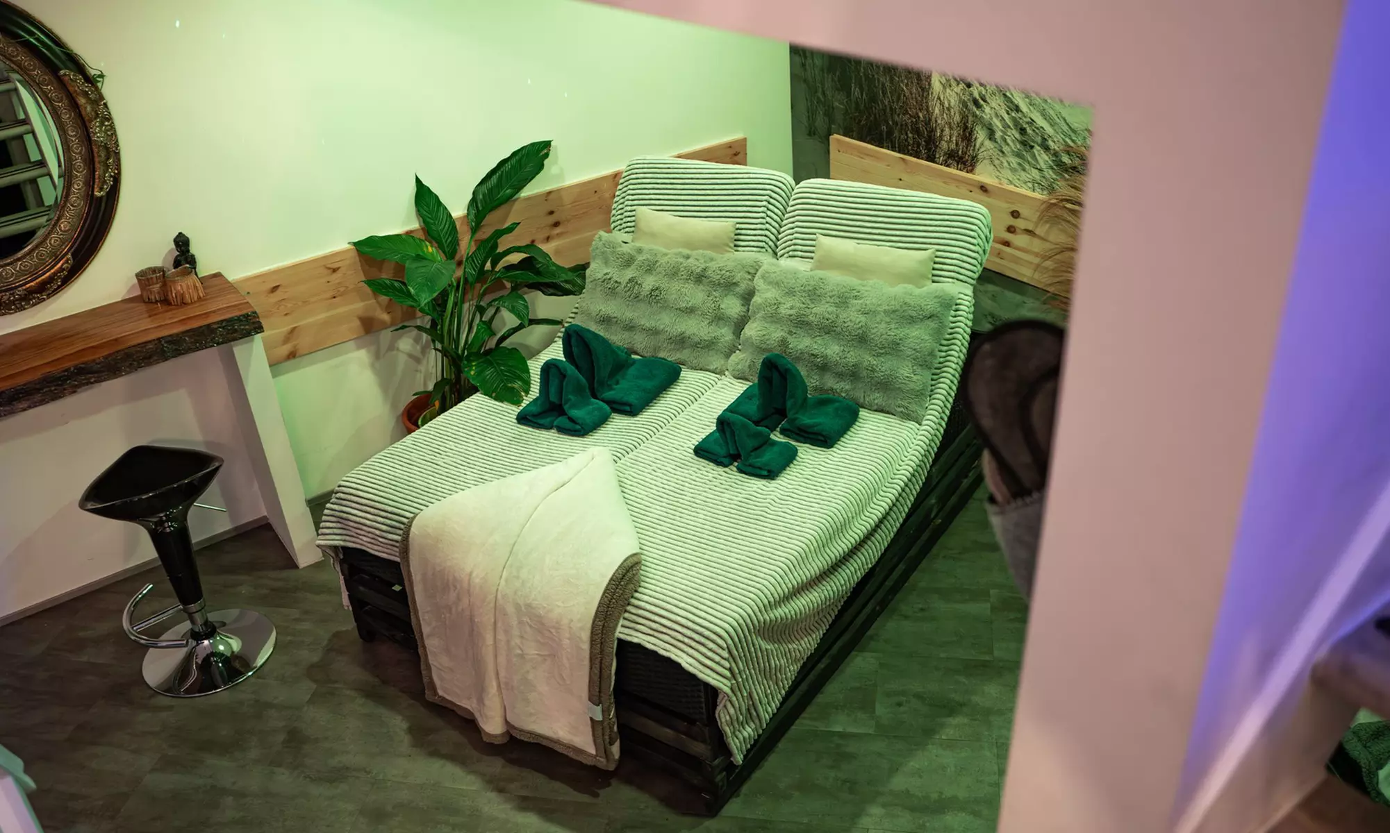 3-4 Std. Aufenthalt in der exklusiven Wellnesslounge für 2 Personen