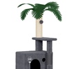 Image 3: 90cm Cat Tree with a 3-Layer Cat Climbing Frame 