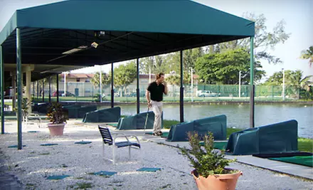 $8 for Golf Package at The Aqua Golf Driving Range in Pembroke Park (Up to $20 Value) - Primary Image