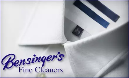 $10 for $20 Worth of Dry Cleaning at Bensinger’s Fine Cleaners  - Primary Image
