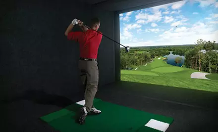 $50 for Golf Outing for Four at Global Indoor Golf at Marriott City Center ($180 Value) - Primary Image
